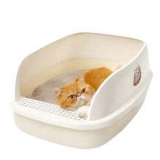 Catidea Litter Box Bread Bin Extra Large Cream, 001562, cat Litter Pan, Catidea, cat Housing Needs, catsmart, Housing Needs, Litter Pan